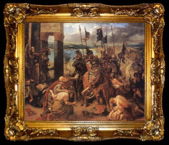 framed  Eugene Delacroix Unknown work, ta009-2